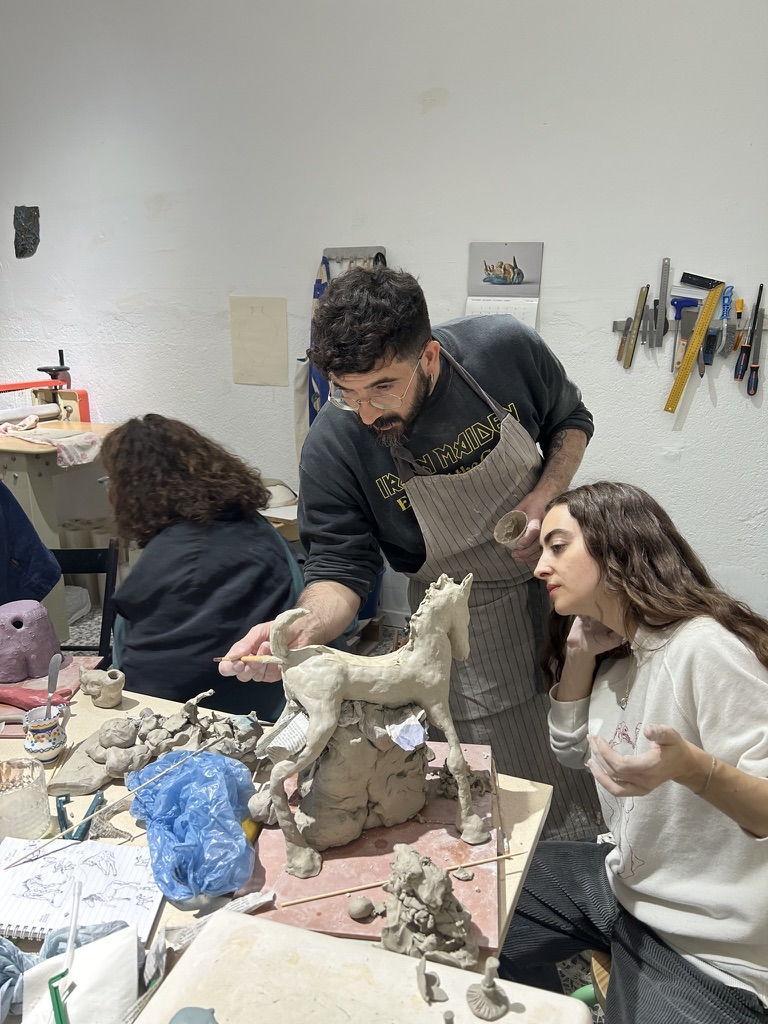 Proceso de Figuras en cerámica